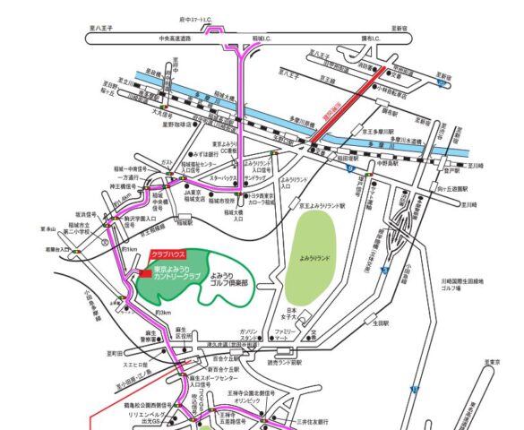 JTカップ2024 よみうりカントリークラブ駐車場・アクセス完全ガイド！