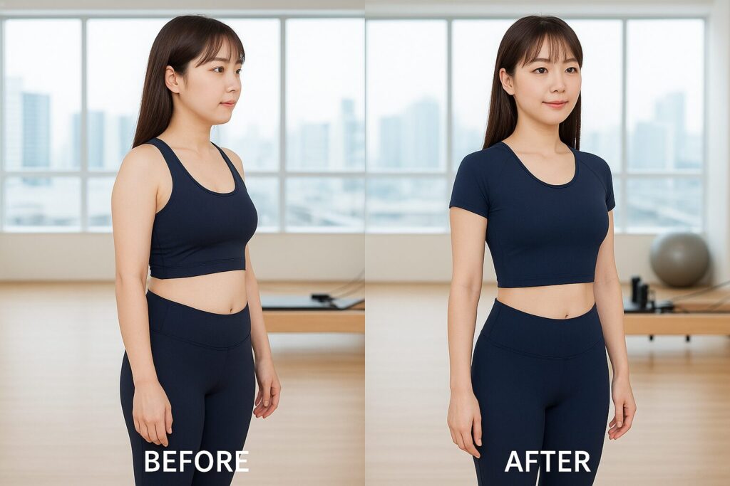 ピラティス 週一は意味ないと思ってない?40代後半からでも体が変わるリアル体験談